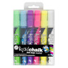 Liquid Chalk Marker Texta Wet Wipe 4.5mm Bullet Assorted Wallet 6