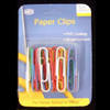 Paper Clip PVC 50mm Dats 1538 / 60101 Hangsell Pack 30 Assorted Colours