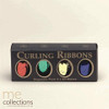 Curling Ribbon Dispenser Metallic Pack 4 x 10m Eggs