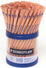 Staedtler Pencil  Natural Wood 130 60N2KP Graphite HB Tub 100