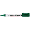 Whiteboard Marker Artline 550A Bullet Point Green Box 12