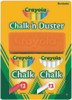 Chalk N Duster Crayola 516009 with pack 12 White and pack 12 Coloured sticks in Hangsell Blister Pack