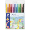 Crayons Twistable Staedtler Noris Club 221NWP12 Wax Twister Pack 12 Assorted Colours