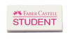 Eraser Faber Student PVC Free Box 40 White 188740/188672