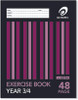 Exercise Book 225 x 175 48 Page Year 3/4 Rule Olympic 140744/00390 Pack 20