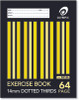 Exercise Book 225 x 175mm 14mm Dotted Thirds 64 Page Olympic 140762/00590 Pack 20