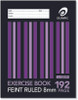 Exercise Book 225 x 175mm 8mm Ruled 192 Page Olympic 140780/01460  Pack 5