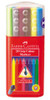 Marker Colouring Faber Medium Triangular NonSlip DotGrip Case 20 Assorted Colours