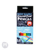 Micador Pencil  Colourfun Extra Wide Coloured PLMA12 Water Soluble Pack 12
