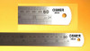 Ruler Stainless Steel 60cm 24inch Osmer Metric Imperial 6024