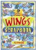 Scrap Book 335 x 245mm 72 Page Olympic Wings Pack 10