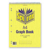 Spirax 585 A4 Graph Book 5mm 30 Leaf Pack 10