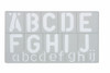 Stencil Celco Lettering 50mm C50 168715