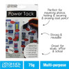 Adhesive Power Tack 75gm Assorted Colours