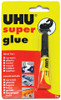Adhesive UHU Super Glue Ultra Fast 3ml UHU 40820 41686 Box of 12 hangsell cards