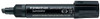 Marker Staedtler 385 9 Permanent Black Chisel Point 2 to 7mm Wide Box 5