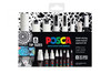 Marker Uni Posca Assorted Tip Sizes White Wallet 8