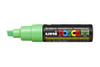 Marker Uni POSCA PC8K Chisel Point 8mm Line Fluoro Green