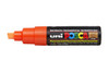 Marker Uni POSCA PC8K Chisel Point 8mm Line Fluoro Orange