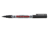 Marker Uniball Super Ink Permanent 0.9mm PNA125 Black Box 12