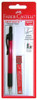 Mechancial Pencil Faber GripMatic 1379 01 with refill leads and erasers 0.7mm Hangsell card of one each