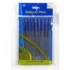 Pen Ball Point Stick Blue Dats 1746/56724 Pack 10