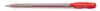 Pentel Star V Ballpoint Medium Point BK66MB Red Box of 12