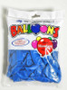 Balloons Alpen 30cm Blue Pack 100