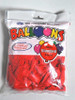 Balloons Alpen 30cm Red 203202 Pack 100