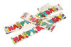 Banner Happy Birthday Foil 12cm x 360cm / 3.6M Hangsell pack of 1 Alpen 201204