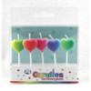 Candle Alpen Hearts Mixed Pack 5