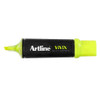 Highlighter Artline Vivix Fluoro Yellow Box 10