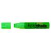 Liquid Chalk Marker Texta Dry Wipe 15mm Jumbo Chisel Card of 1 Green