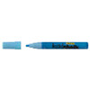 Liquid Chalk Marker Texta Dry Wipe 4.5mm Bullet Card of 1 Blue