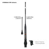 EcoXgear EXG3000 5-Watt Compact Fixed Mount UHF Radio with Multi-Colour LCD Display Mic - TOURING PACK