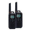 EcoXgear ECOXTALK EXG100 1-Watt IP54 Handheld UHF Radio Twin Pack (7km)