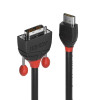 Lindy .5m HDMI-DVI-D Cable Black