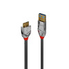 Lindy .5m USB 3.0 A-Micro-B Clear
