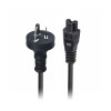 Lindy 1m Power Cable, 3-Pin-C5