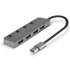 Lindy 4 Port USB 3.0 Hub Switch