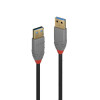 Lindy 1m USB3 A-A Cable Aluminium