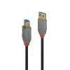 Lindy 1m USB3 A-B Cable Aluminium