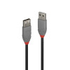 Lindy 3m USB2 A-A, Aluminium