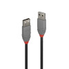 Lindy 5m USB2 A-A, Aluminium