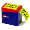 Avery Mixed Goods Labels 125x75mm Permanent Roll of 750