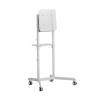 Atdec AD-TVC-70R Mobile TV Cart White w/Rotation (Supports Up To 70&quot; Devices / 70KG Weight Tolerance)