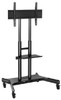 Atdec AD-TVC-75 Mobile Heavy Duty TV Cart for Screen size 50&quot; - 80&quot; &amp; 75kg. VESA to 800x400 - Comes with Shelf
