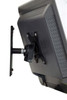 Atdec Spacedec Display Direct Wall Mount Black - Swivel mount. Max load 25kg. VESA 75x75 100x100