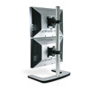 Atdec VFS-DV Freestanding Dual Stack Monitor Vertical Stand