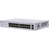 Cisco Business 110, 24-Port Gigabit Unmanaged Switch with 24 Gigabit Ethernet 12 Support PoE and 2 SFP Ports